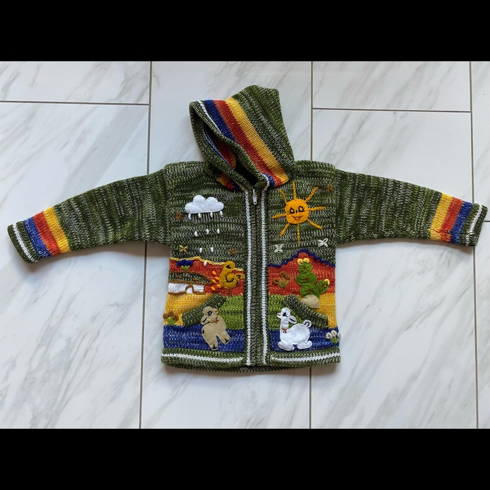 Peruvian Knit Sweater